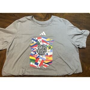 Adidas Hispanic & Latinx Heritage Month Shirt large